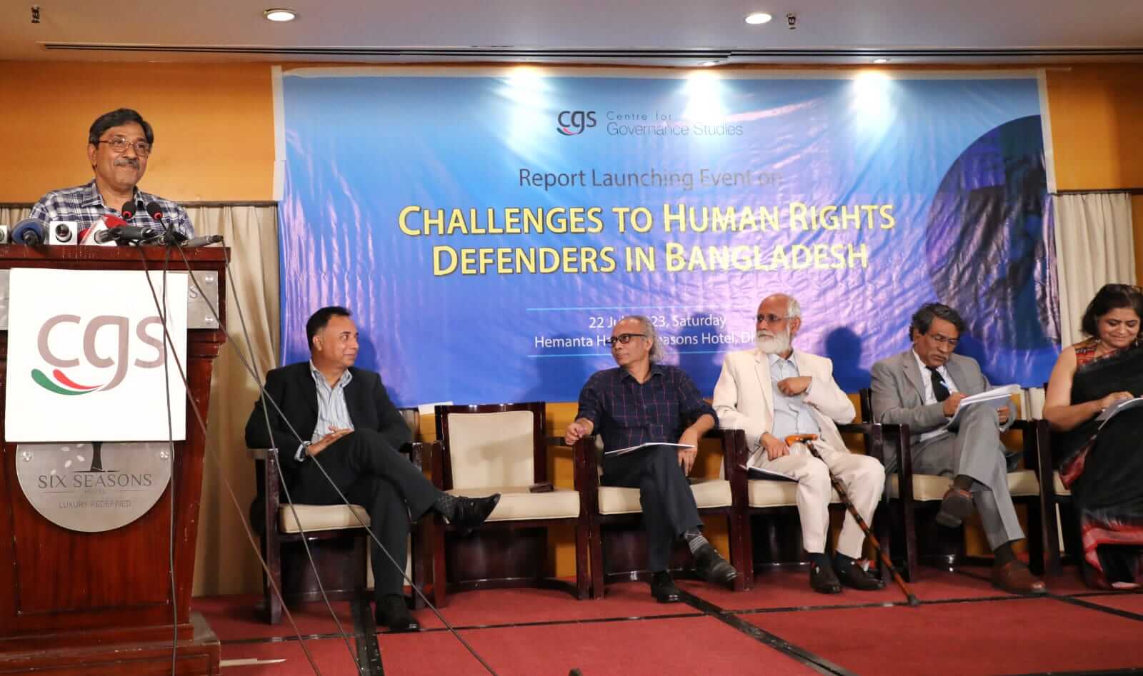 Report Launching Event On Challenges To Human Rights Defenders In ...